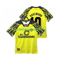 Miehet Borussia Dortmund Moller 10 Retro 1994 1995 Lyhythihainen Fanipaita ,Koti