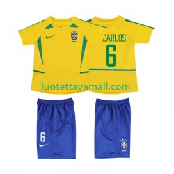 Lapset Brasilia Roberto Carlos 6 Retro 2002 Lyhythihainen Fanipaita ,Koti