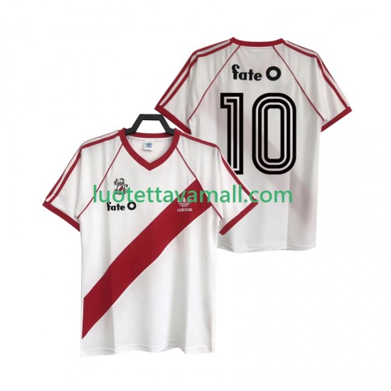 Miehet CA River Plate 10 Retro 1986 Lyhythihainen Fanipaita ,Koti