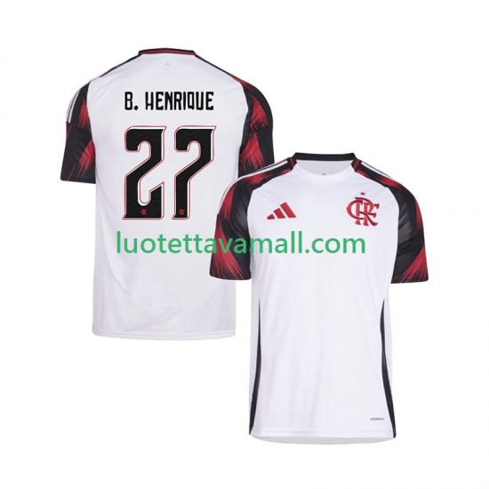 Miehet CR Flamengo Bruno Henrique 27 2025-2026 Lyhythihainen Fanipaita ,Vieras