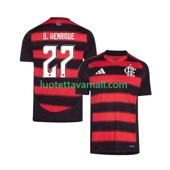 Miehet CR Flamengo Bruno Henrique 27 2025-2026 Lyhythihainen Fanipaita ,Koti