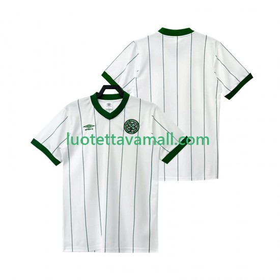 Miehet Celtic FC Retro 1982 1983 Lyhythihainen Fanipaita ,Vieras