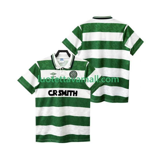 Miehet Celtic FC Retro 1989 1990 Lyhythihainen Fanipaita ,Kolmas