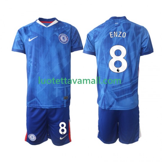 Lapset Chelsea Enzo Fernandez 8 2025-2026 Lyhythihainen Fanipaita ,Koti