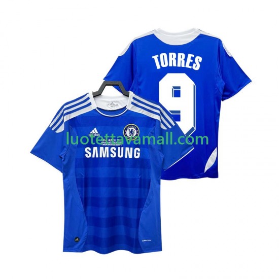 Miehet Chelsea Torres 9 Retro 2011 2012 Lyhythihainen Fanipaita ,Koti