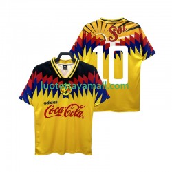 Miehet Club América 10 Retro 1995 Lyhythihainen Fanipaita ,Koti