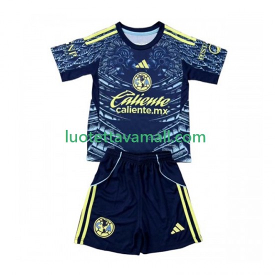 Lapset Club América 2025-2026 Lyhythihainen Fanipaita ,Vieras
