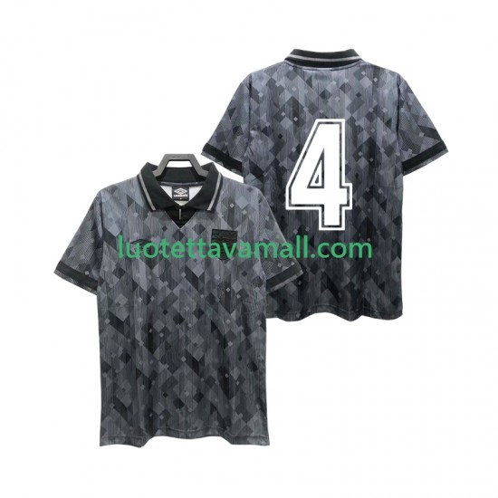 Miehet Englanti 4 Retro 1990 Lyhythihainen Fanipaita ,Vieras