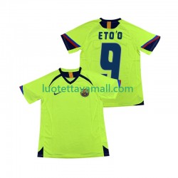 Miehet FC Barcelona ETOO 9 Retro 2005 2006 Lyhythihainen Fanipaita ,Vieras