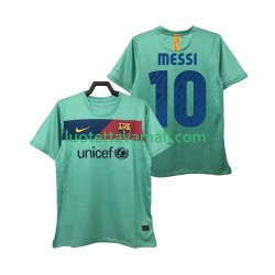 Miehet FC Barcelona Lionel Messi 10 Retro 2010 2011 Lyhythihainen Fanipaita ,Vieras