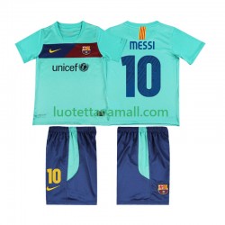 Lapset FC Barcelona Lionel Messi 10 Retro 2010 2011 Lyhythihainen Fanipaita ,Vieras