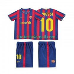 Lapset FC Barcelona Lionel Messi 10 Retro 2009 2010 Lyhythihainen Fanipaita ,Koti