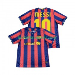 Miehet FC Barcelona Lionel Messi 10 Retro 2009 2010 Lyhythihainen Fanipaita ,Koti