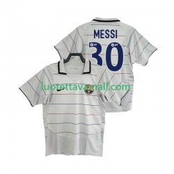 Miehet FC Barcelona Lionel Messi 30 Retro 2003 2004 Lyhythihainen Fanipaita ,Vieras