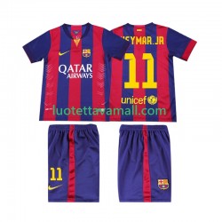 Lapset FC Barcelona Neymar JR 11 Retro 2014 2015 Lyhythihainen Fanipaita ,Koti