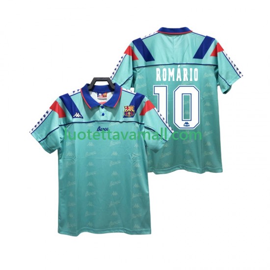 Miehet FC Barcelona ROMARIO 10 Retro 1992 1995 Lyhythihainen Fanipaita ,Vieras