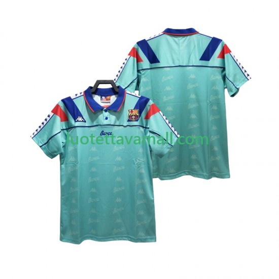 Miehet FC Barcelona Retro 1992 1995 Lyhythihainen Fanipaita ,Vieras