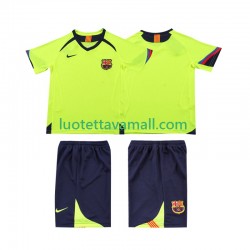 Lapset FC Barcelona Retro 2005 2006 Lyhythihainen Fanipaita ,Vieras