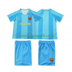 Lapset FC Barcelona Retro 2007 2008 Lyhythihainen Fanipaita ,Vieras
