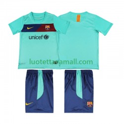 Lapset FC Barcelona Retro 2010 2011 Lyhythihainen Fanipaita ,Vieras