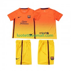 Lapset FC Barcelona Retro 2012 2013 Lyhythihainen Fanipaita ,Vieras