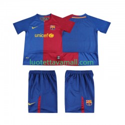 Lapset FC Barcelona Retro 2008 2009 Lyhythihainen Fanipaita ,Koti