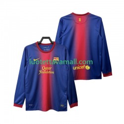 Miehet FC Barcelona Retro 2012 2013 Pitkähihainen Fanipaita ,Koti