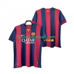 Miehet FC Barcelona Retro 2014 2015 Lyhythihainen Fanipaita ,Koti