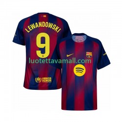 Miehet FC Barcelona Robert Lewandowski 9 2025-2026 Lyhythihainen Fanipaita ,Koti