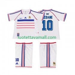 Lapset Ranska ZIDANE 10 Retro 1998 Lyhythihainen Fanipaita ,Vieras