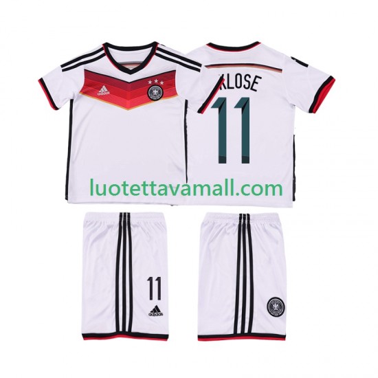 Lapset Saksa KLOSE 11 Retro 2014 Lyhythihainen Fanipaita ,Koti