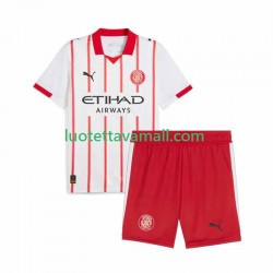 Lapset Girona 2025-2026 Lyhythihainen Fanipaita ,Koti