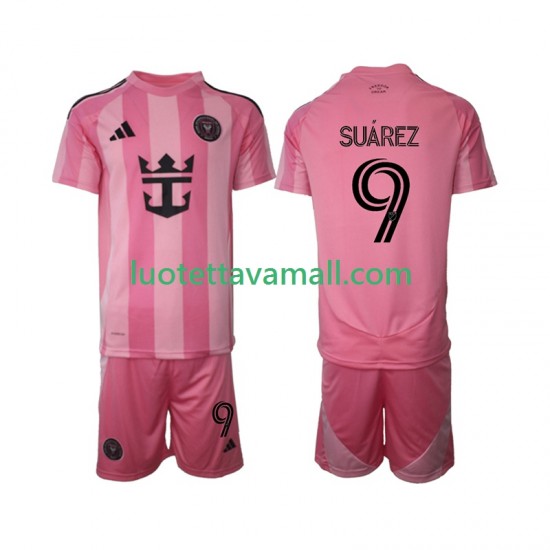 Lapset Inter Miami Luis Suarez 9 2025 Lyhythihainen Fanipaita ,Koti