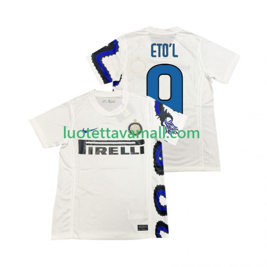 Miehet Inter Milan ETOL 9 Retro 2010 2011 Lyhythihainen Fanipaita ,Vieras