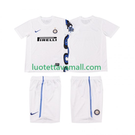 Lapset Inter Milan Retro 2010 2011 Lyhythihainen Fanipaita ,Vieras
