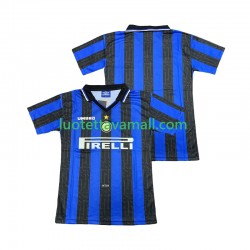 Miehet Inter Milan Retro 1997 1998 Lyhythihainen Fanipaita ,Koti