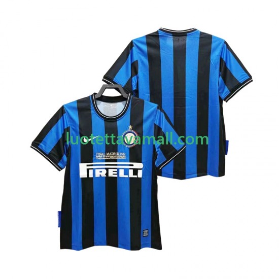 Miehet Inter Milan Retro 2009 2010 Lyhythihainen Fanipaita ,Koti