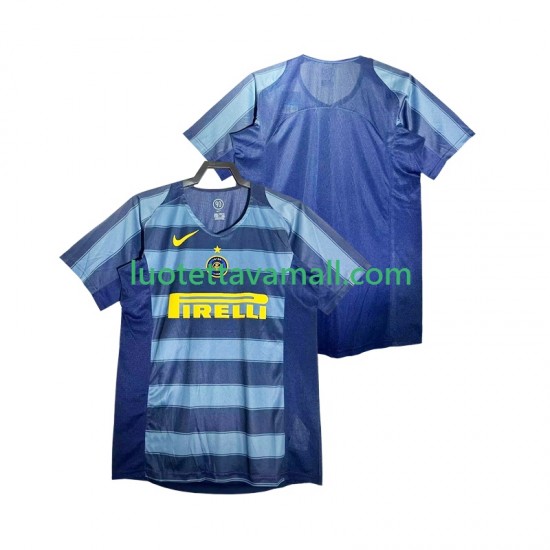 Miehet Inter Milan Retro 2004 2005 Lyhythihainen Fanipaita ,Kolmas