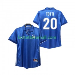 Miehet Italia Totti 20 Retro 1998 Lyhythihainen Fanipaita ,Koti