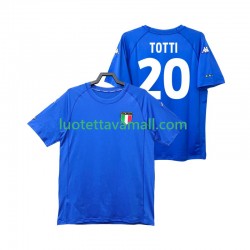 Miehet Italia Totti 20 Retro 2000 Lyhythihainen Fanipaita ,Koti
