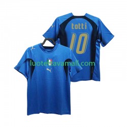 Miehet Italia Totti 20 Retro 2006 Lyhythihainen Fanipaita ,Koti
