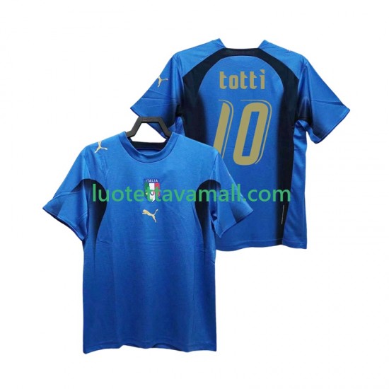 Miehet Italia Totti 20 Retro 2006 Lyhythihainen Fanipaita ,Koti