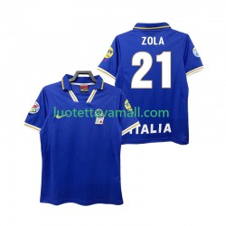 Miehet Italia ZOLA 21 Retro 1996 Lyhythihainen Fanipaita ,Koti