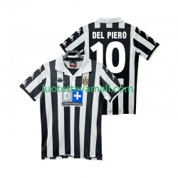 Miehet Juventus DEL PIERO 10 Retro 1999 2000 Lyhythihainen Fanipaita ,Koti