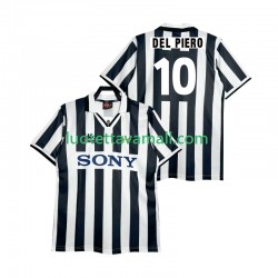 Miehet Juventus DEL PIERO 10 Retro 1995 1996 Lyhythihainen Fanipaita ,Koti