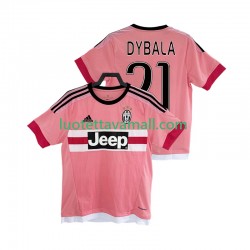 Miehet Juventus DYBALA 21 Retro 2016 2017 Lyhythihainen Fanipaita ,Vieras