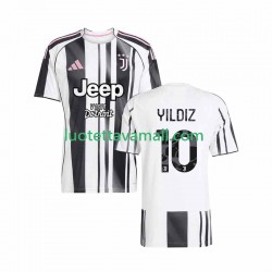 Miehet Juventus Kenan Yildiz 10 2025-2026 Lyhythihainen Fanipaita ,Koti