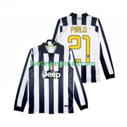 Miehet Juventus Pirlo 21 Retro 2014 2015 Pitkähihainen Fanipaita ,Koti