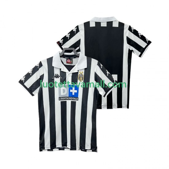 Miehet Juventus Retro 1999 2000 Lyhythihainen Fanipaita ,Koti