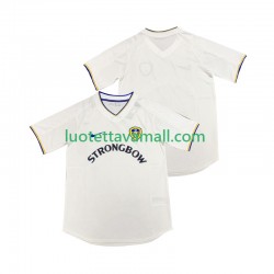 Miehet Leeds United Retro 2000 2001 Lyhythihainen Fanipaita ,Koti